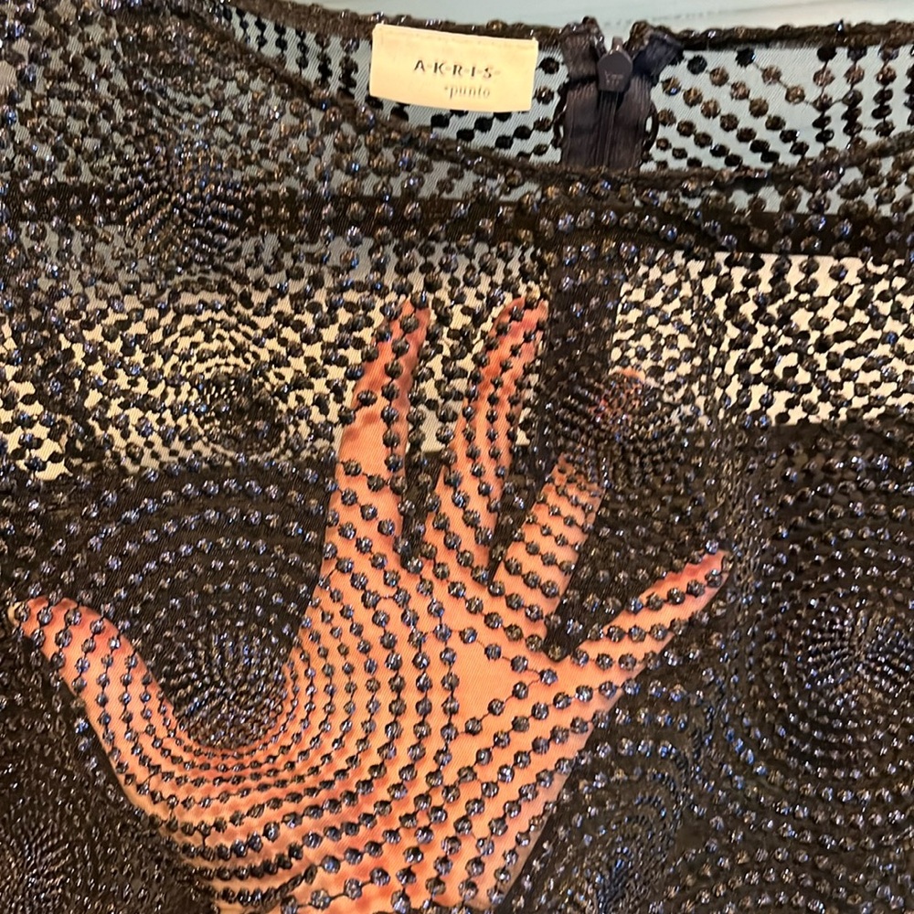 Akris Punto Mesh Blouse